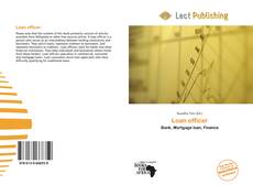 Bookcover of Loan officer