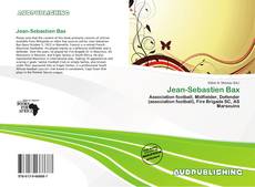 Portada del libro de Jean-Sebastien Bax