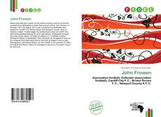 Couverture de John Frowen