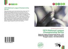 Couverture de 1974 National League Championship Series
