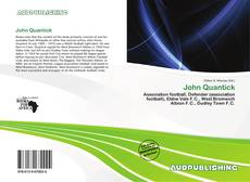 Portada del libro de John Quantick