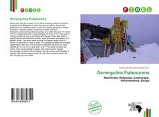 Copertina di Acronychia Pubescens