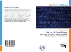 Battle of Pearl Ridge kitap kapağı