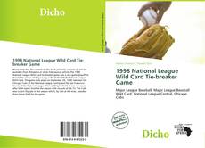 Bookcover of 1998 National League Wild Card Tie-breaker Game