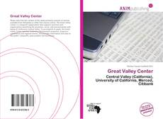 Couverture de Great Valley Center