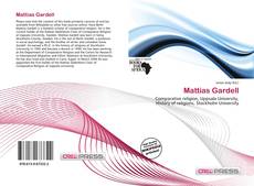 Capa do livro de Mattias Gardell 