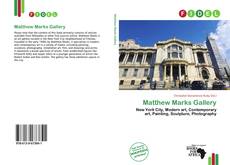 Copertina di Matthew Marks Gallery