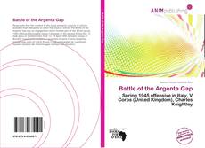 Battle of the Argenta Gap kitap kapağı