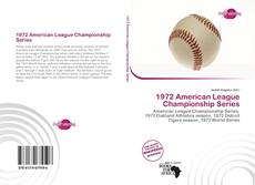 Portada del libro de 1972 American League Championship Series