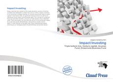 Copertina di Impact Investing