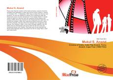Bookcover of Mukul S. Anand
