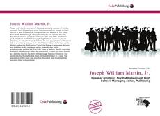 Capa do livro de Joseph William Martin, Jr. 