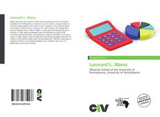 Bookcover of Leonard L. Abess