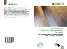 Couverture de Late-2000s Recession in Oceania