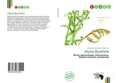 Couverture de Alyxia Buxifolia