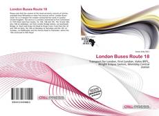 Capa do livro de London Buses Route 18 