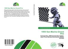 Copertina di 1993 San Marino Grand Prix