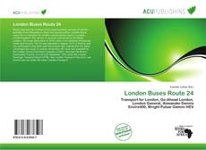 Bookcover of London Buses Route 24