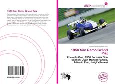 Capa do livro de 1950 San Remo Grand Prix 