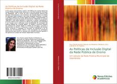 Capa do livro de As Políticas de Inclusão Digital da Rede Pública de Ensino 