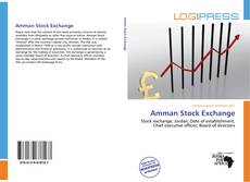 Amman Stock Exchange kitap kapağı