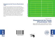 Bookcover of Championnat de Tennis d'Australasie 1923