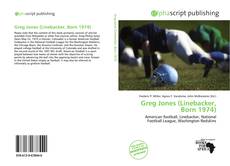 Capa do livro de Greg Jones (Linebacker, Born 1974) 