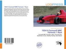 1954 II Cornwall MRC Formula 1 Race kitap kapağı