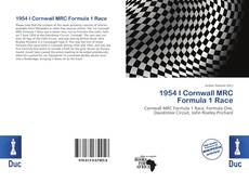 Bookcover of 1954 I Cornwall MRC Formula 1 Race