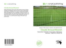 Claude Arnaud Rivenet kitap kapağı