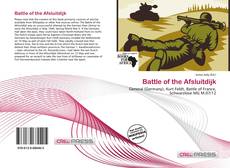 Capa do livro de Battle of the Afsluitdijk 