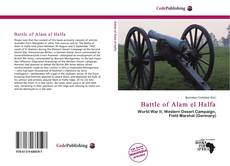 Capa do livro de Battle of Alam el Halfa 