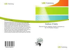 Buchcover von Indian Clubs