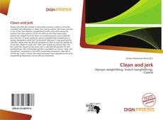 Copertina di Clean and jerk
