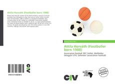 Обложка Attila Horváth (Footballer born 1988)