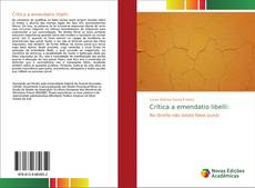 Portada del libro de Crítica a emendatio libelli: