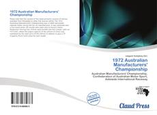 Copertina di 1972 Australian Manufacturers' Championship