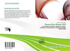 Обложка Essex Bus Route 505