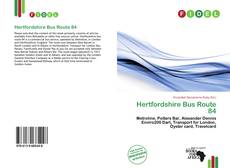 Copertina di Hertfordshire Bus Route 84