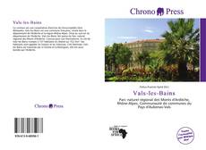 Buchcover von Vals-les-Bains