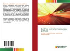 Couverture de Controle judicial em concursos públicos