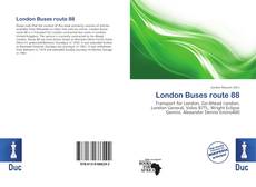 Bookcover of London Buses route 88