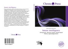 Buchcover von Innate intelligence