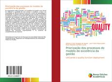Couverture de Priorização dos processos do modelo de excelência da gestão