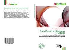 David Brandon (American Football)的封面
