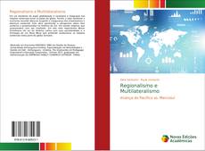 Capa do livro de Regionalismo e Multilateralismo 