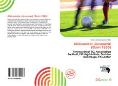 Copertina di Aleksandar Jovanović (Born 1985)