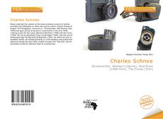 Capa do livro de Charles Schnee 