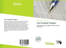 Copertina di Carl Frederik Tietgen