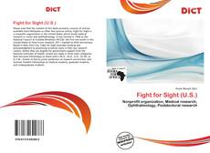 Borítókép a  Fight for Sight (U.S.) - hoz